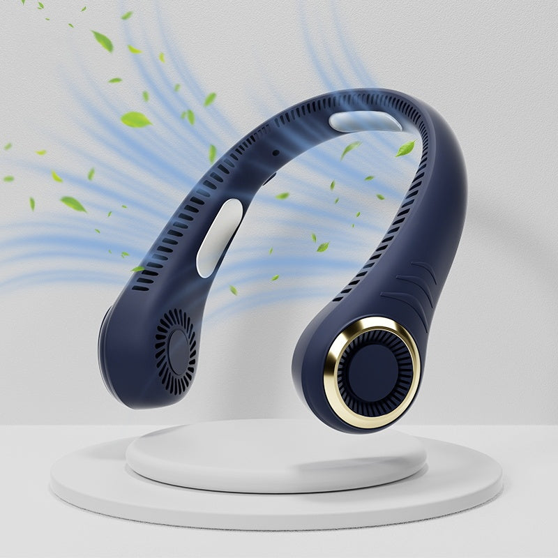 Wearable Neck Fan – Hands-Free Cooling for Travel, Gym, Outdoors