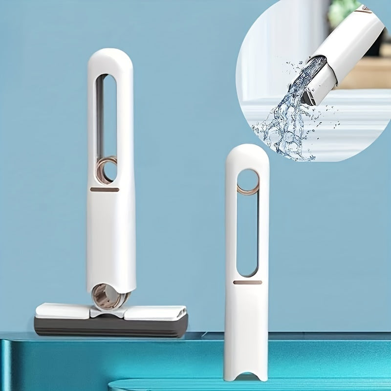 Compact Cleaning Mop – Self-Wringing, Absorbent & Travel-Friendly