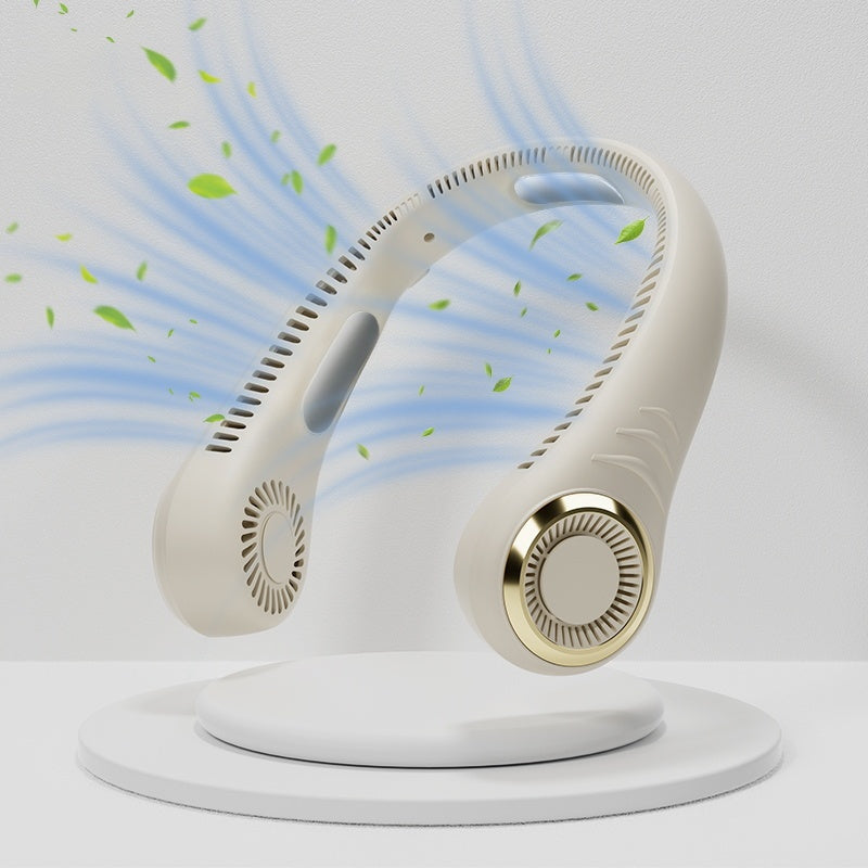 Wearable Neck Fan – Hands-Free Cooling for Travel, Gym, Outdoors