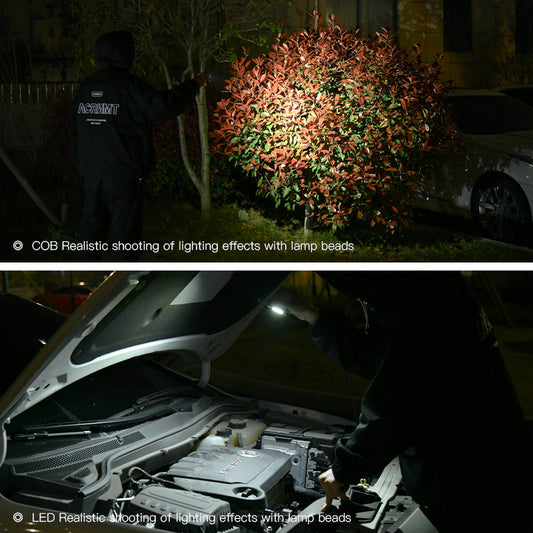Emergency Keychain Light – COB LED with Tools & USB Charging