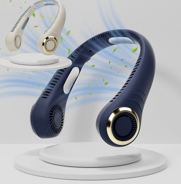 Wearable Neck Fan – Hands-Free Cooling for Travel, Gym, Outdoors