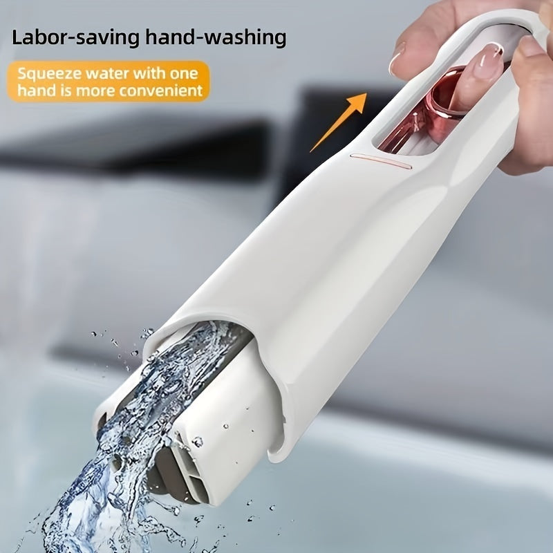 Compact Cleaning Mop – Self-Wringing, Absorbent & Travel-Friendly